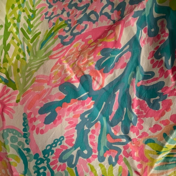 Lily Pulitzer Multi Color Coral Dress - Picture 3 of 3
